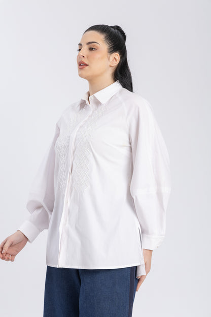 cotton poplin shirt