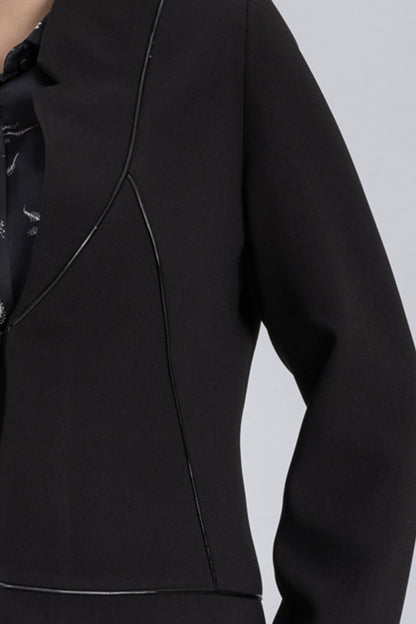 crepe jacket