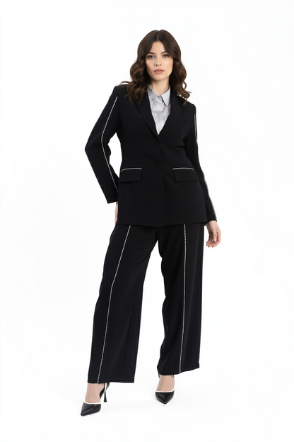 crepe jacket