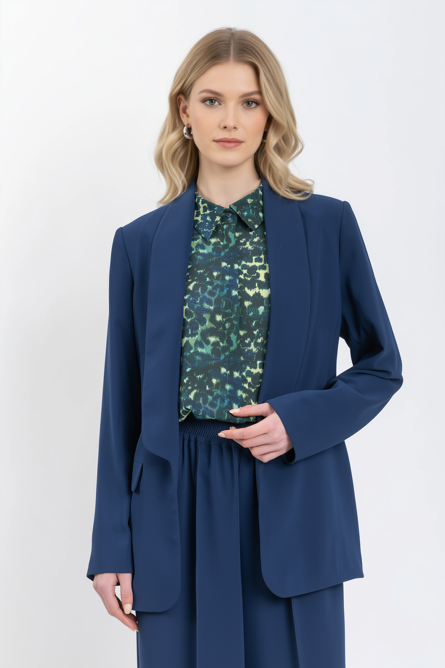 crepe jacket