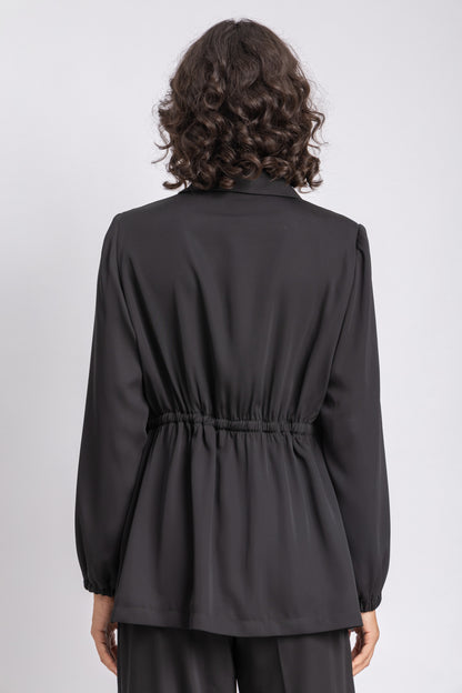 crepe jacket