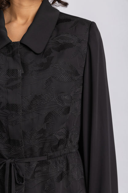 crepe jacket