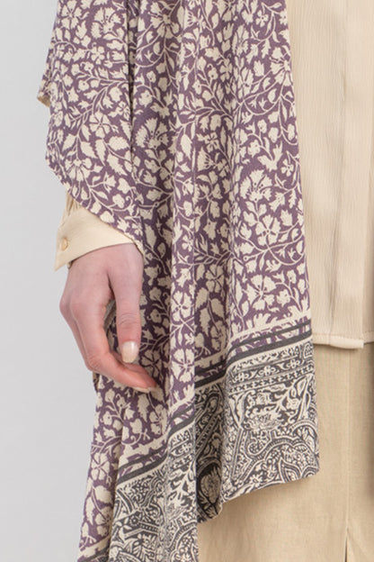 knitwear poncho