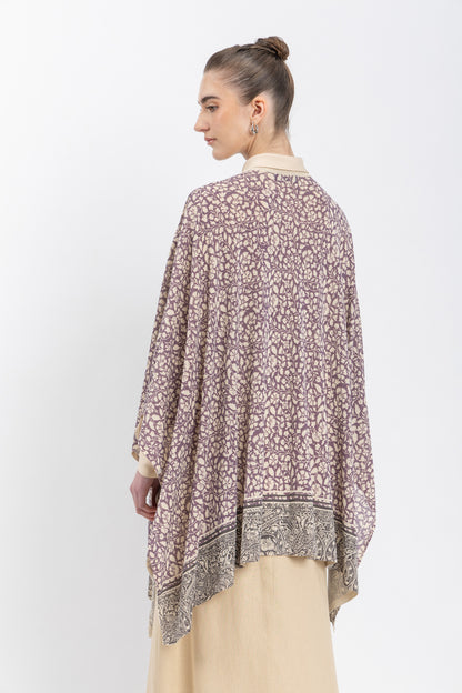 knitwear poncho