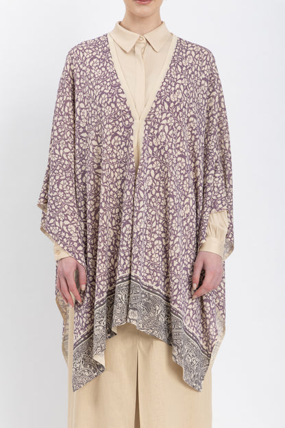 knitwear poncho