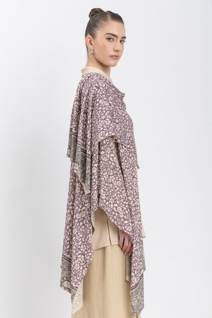knitwear poncho