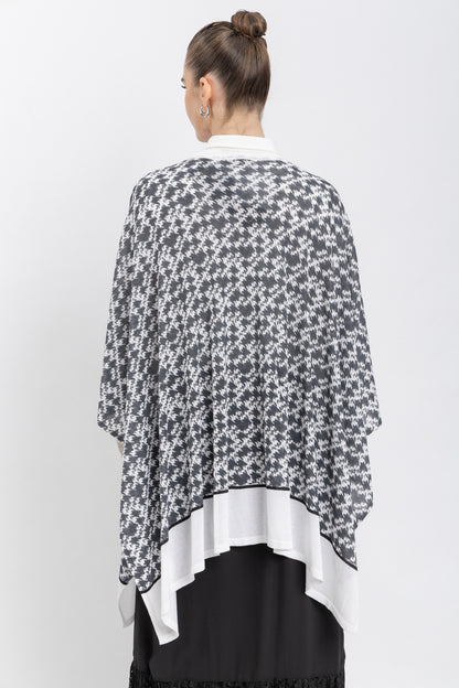 knitwear poncho