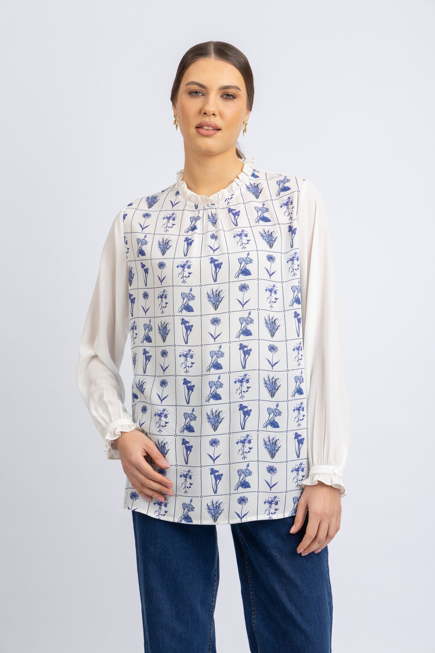 chiffon blouse