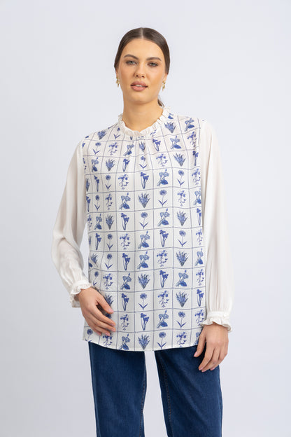 chiffon blouse