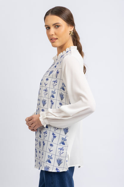 chiffon blouse