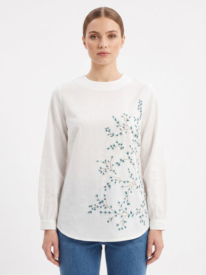 linen blouse