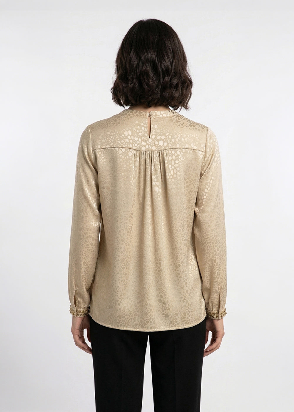 satin blouse