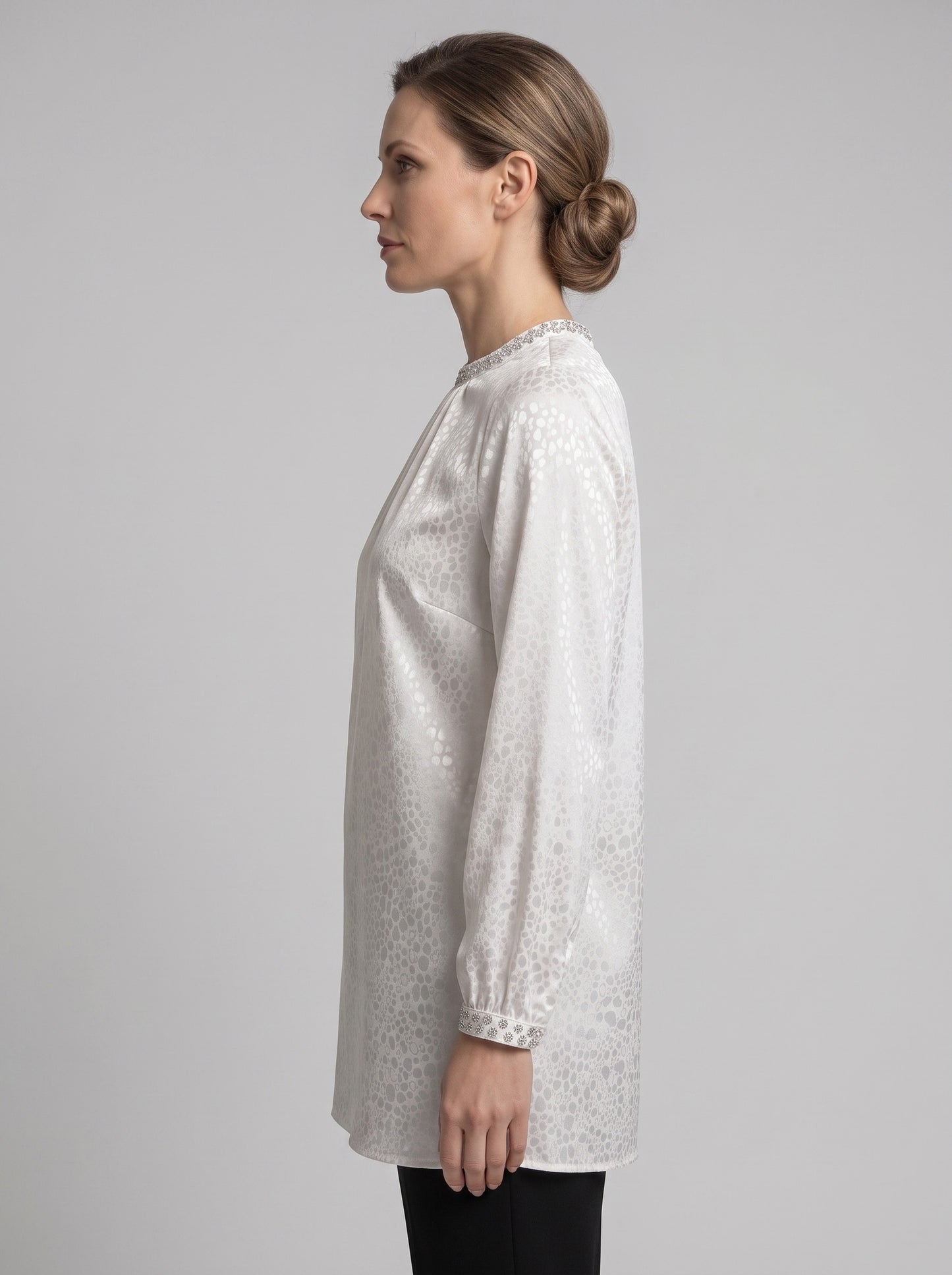satin blouse