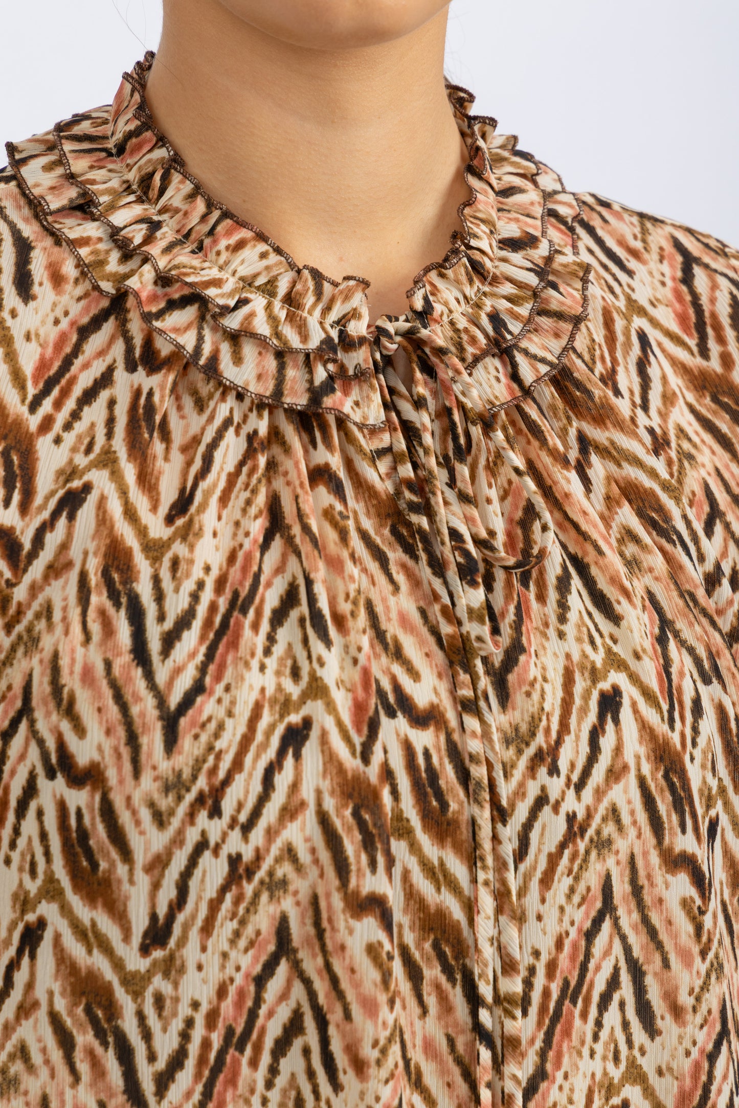 chiffon shirt