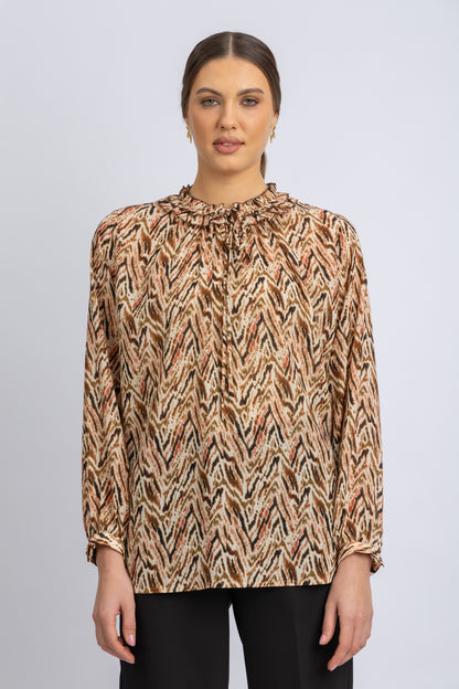 chiffon shirt