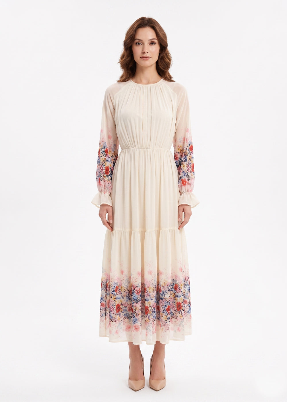 chiffon dress