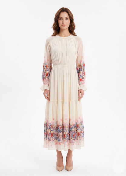 chiffon dress
