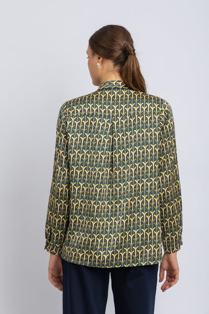 satin shirt