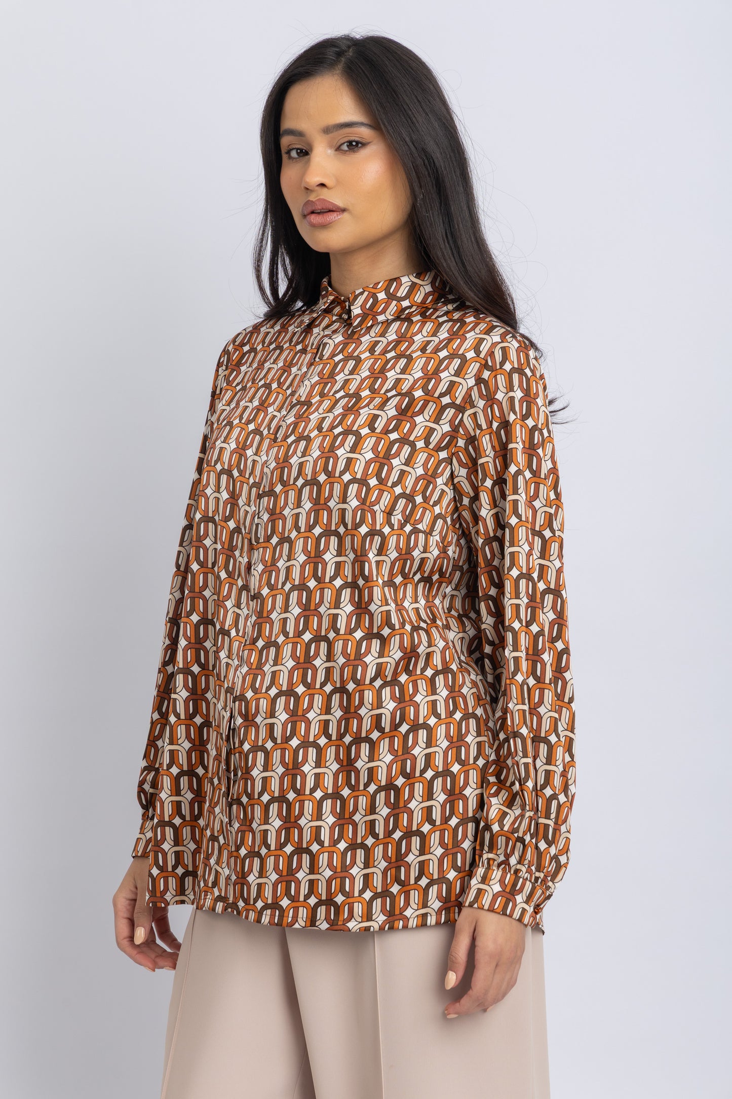 satin shirt