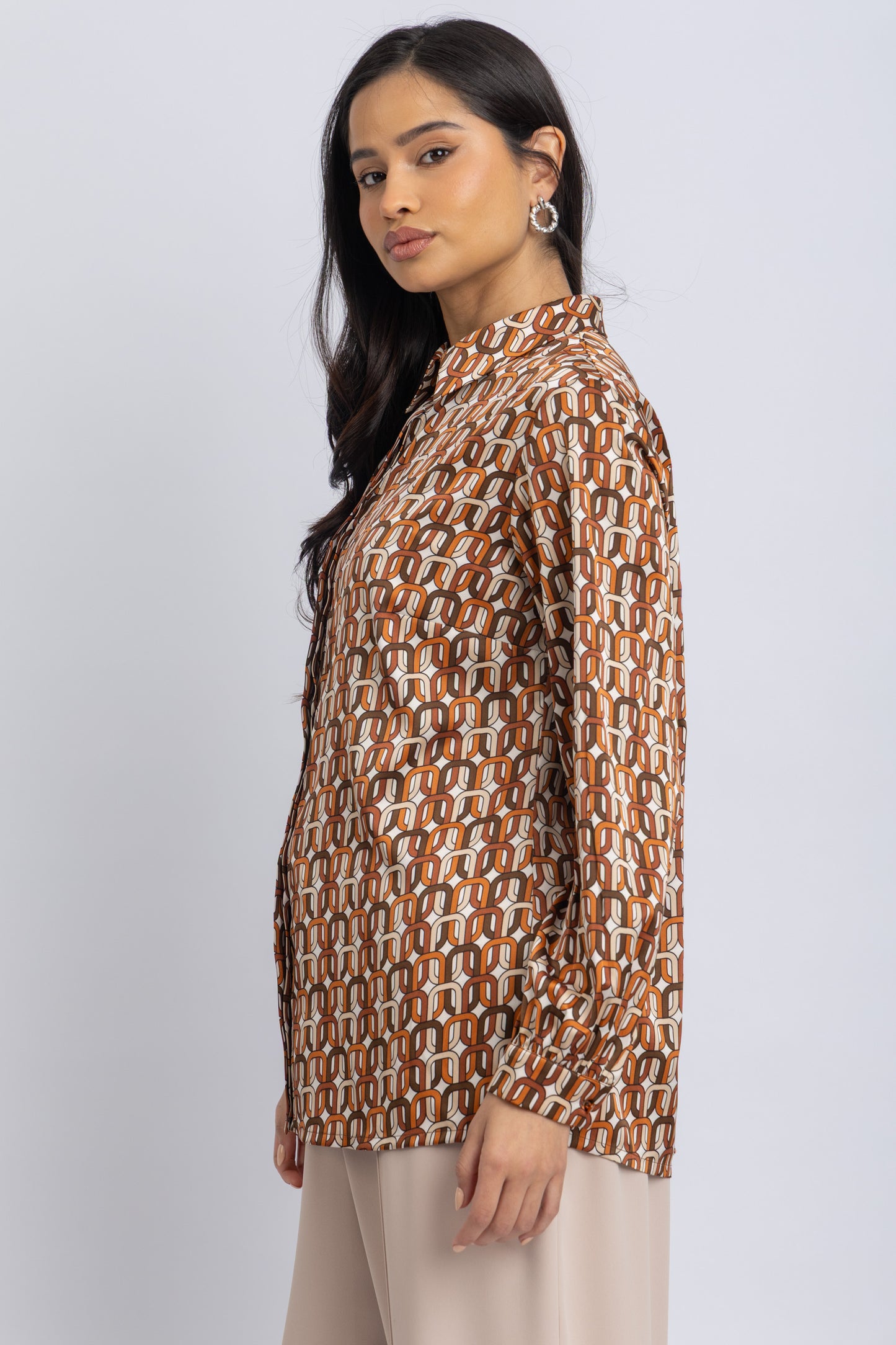 satin shirt