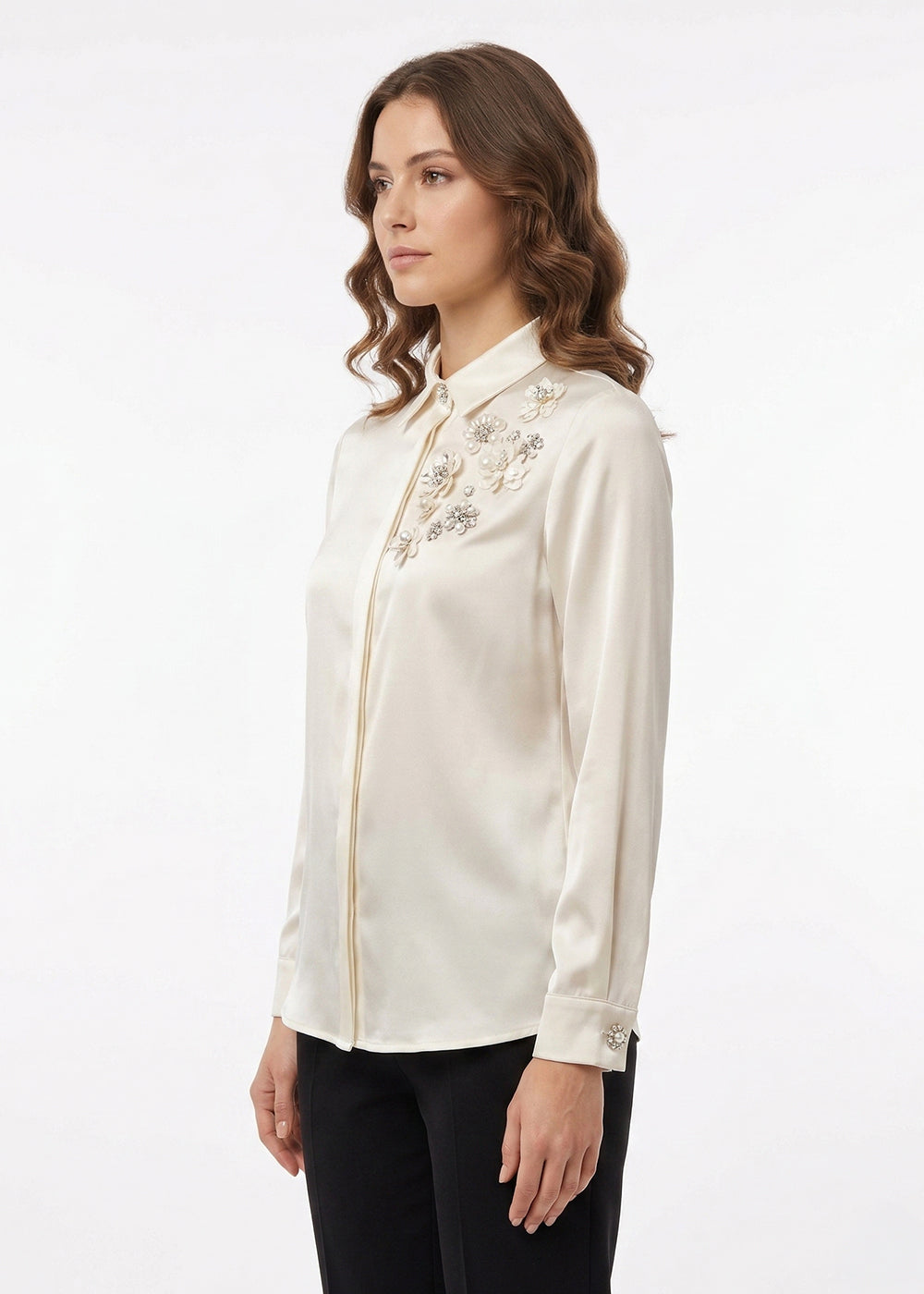 satin shirt