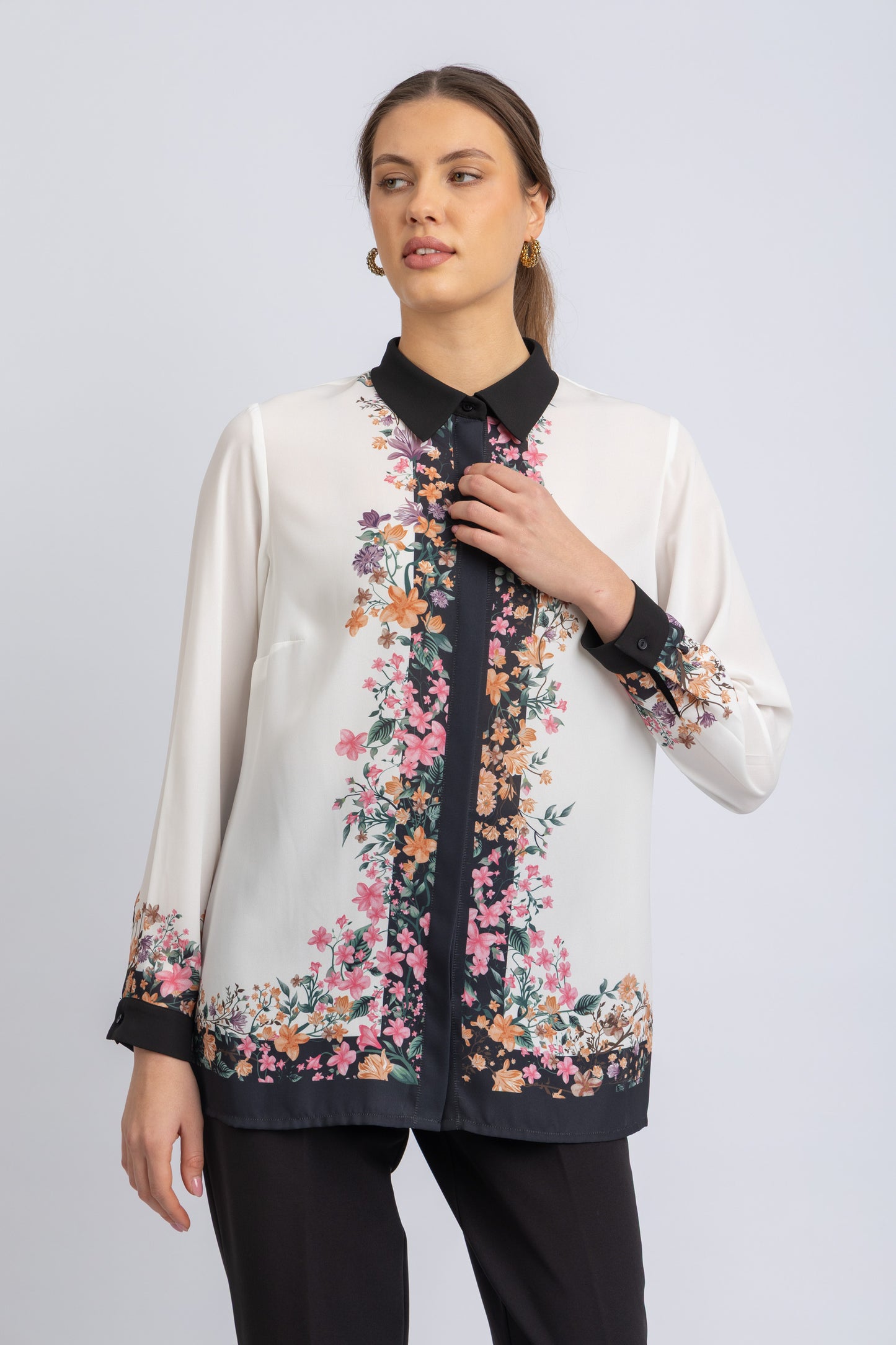 chiffon shirt