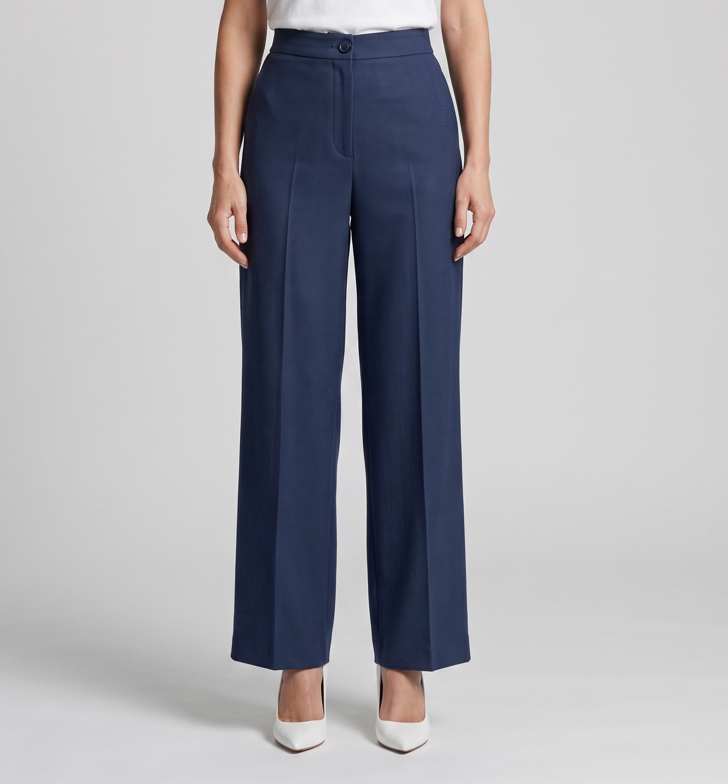 wide cut viscose woven pants