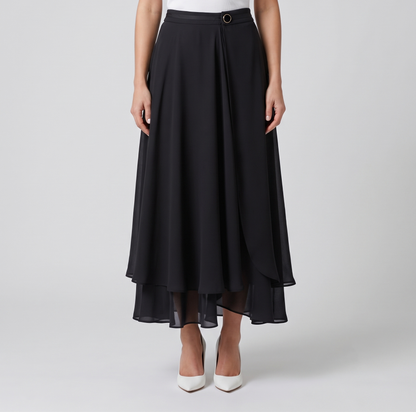 chiffon skirt