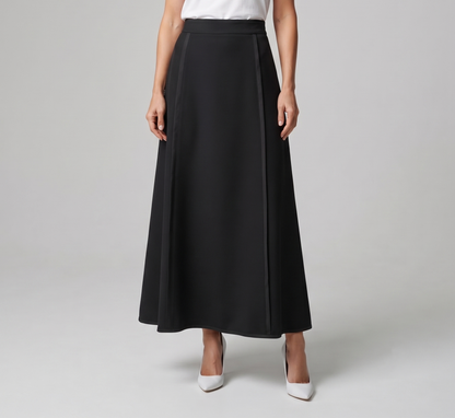 crepe skirt