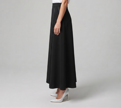 crepe skirt