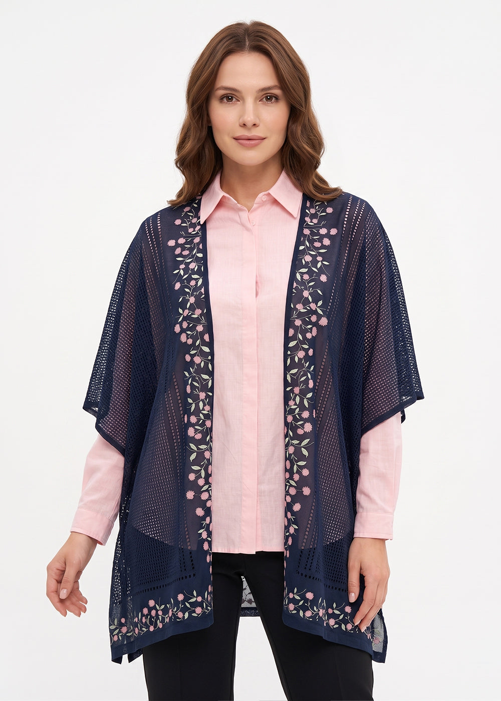knitwear poncho