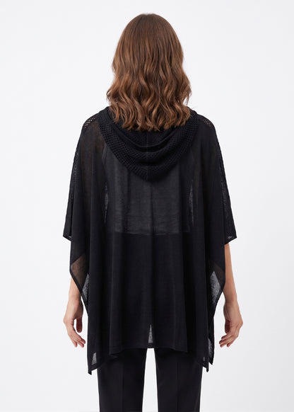 knitwear poncho
