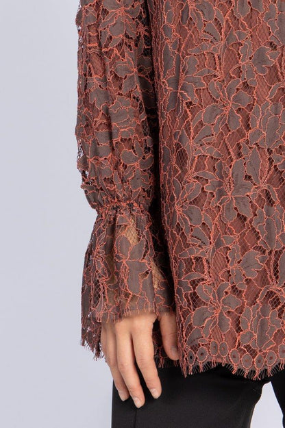 LUXURY LACE BLOUSE