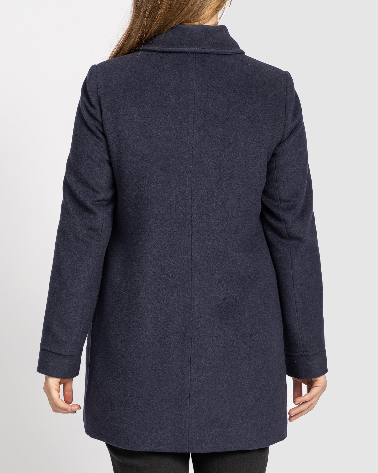 CASHMERE FEEL WOOL COAT