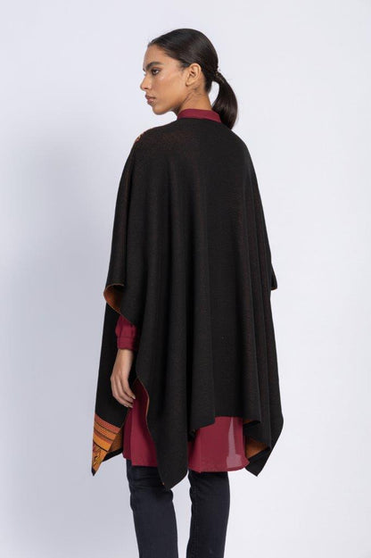 ONE SIZE KNITWEAR PONCHO