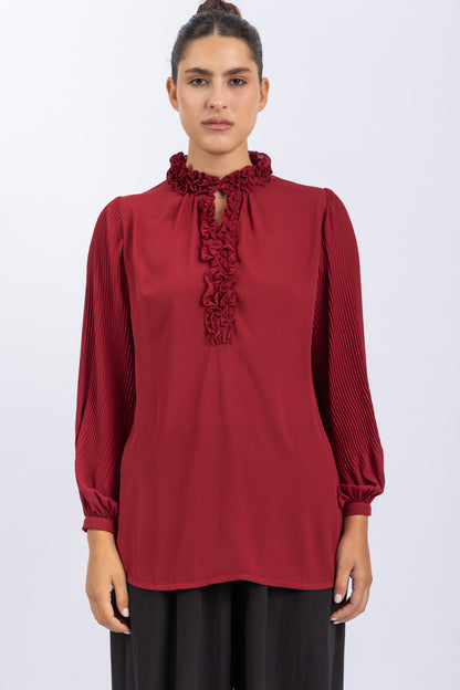 chiffon blouse