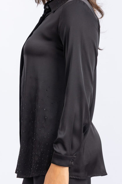 satin shirt