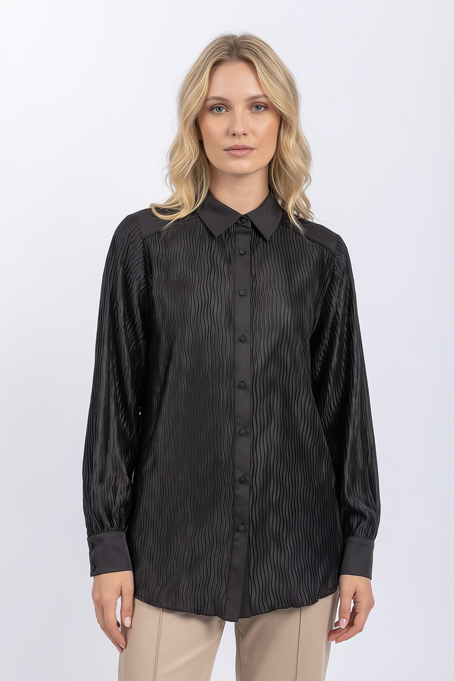 satin shirt
