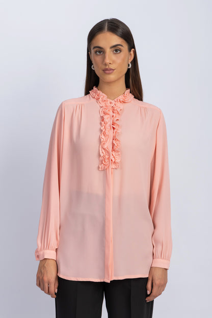 chiffon shirt