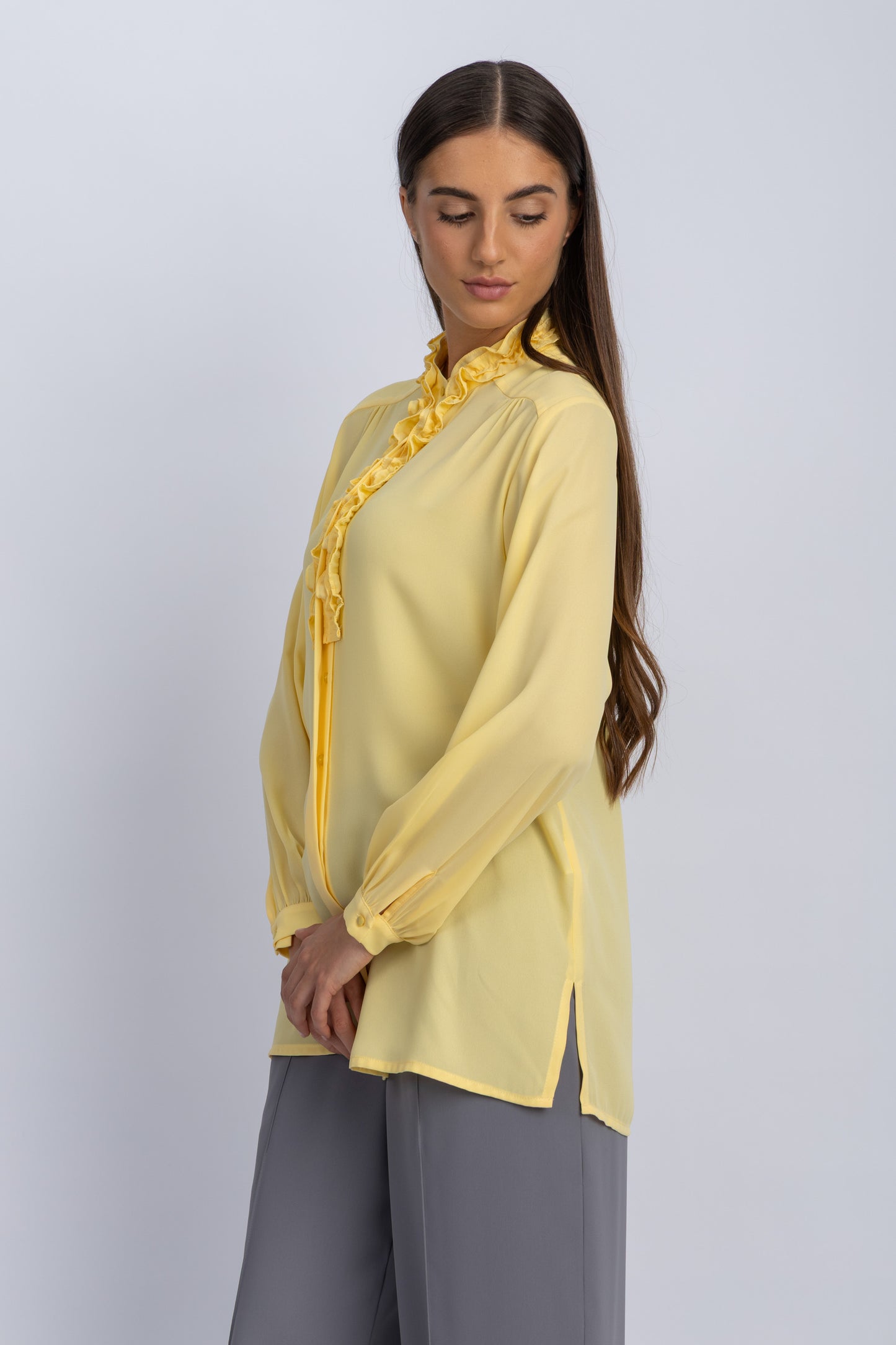 chiffon shirt
