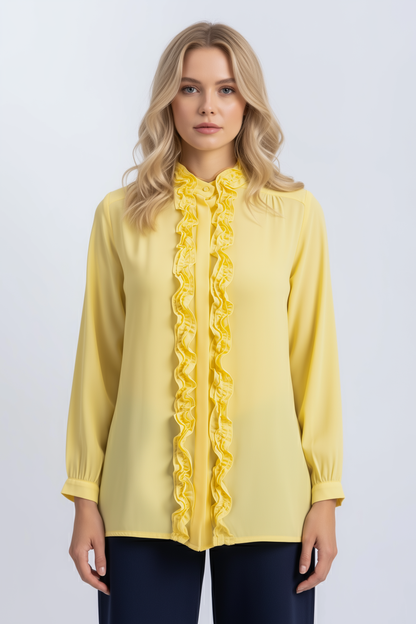chiffon shirt
