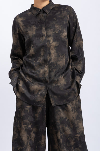satin shirt