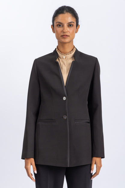 crepe jacket