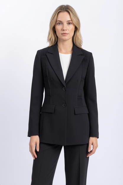 crepe jacket