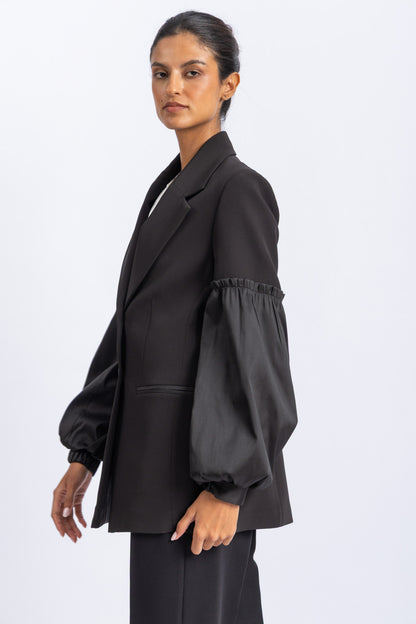 crepe jacket