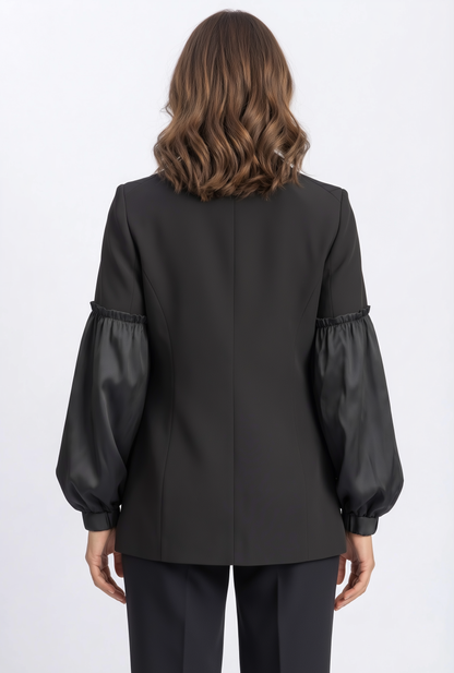 crepe jacket