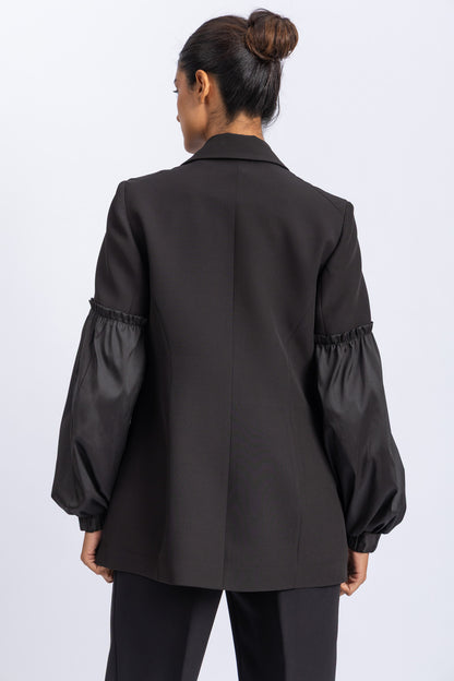 crepe jacket