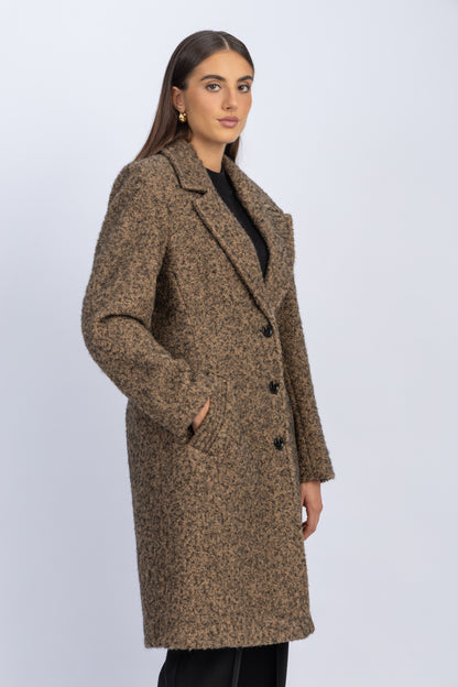 cashmere feel coat