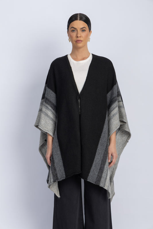 knitwear poncho
