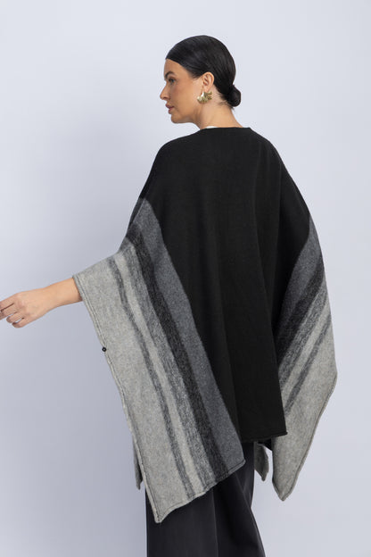 knitwear poncho